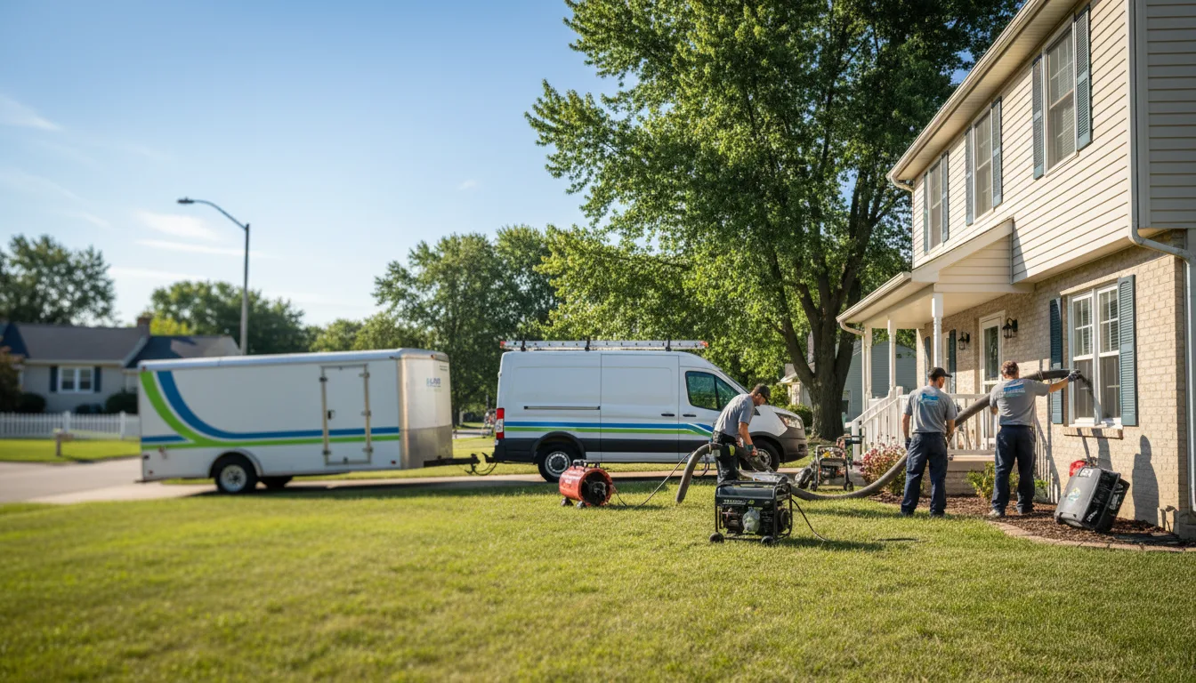 Flooded Basement Restoration And Cleanup With Repair in Conway Springs, KS near me